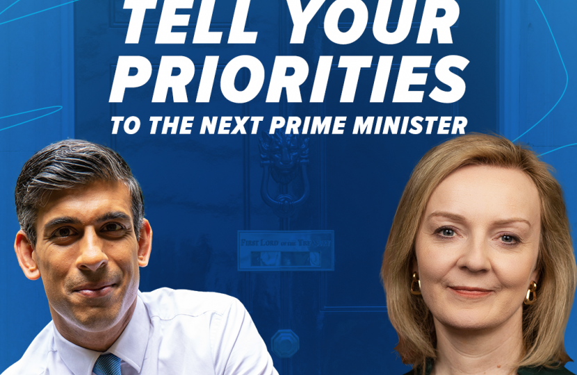 TELL YOUR PRIORITIES TO THE NEXT PM